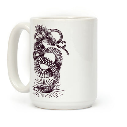 Laurel Snake Coffee Mug