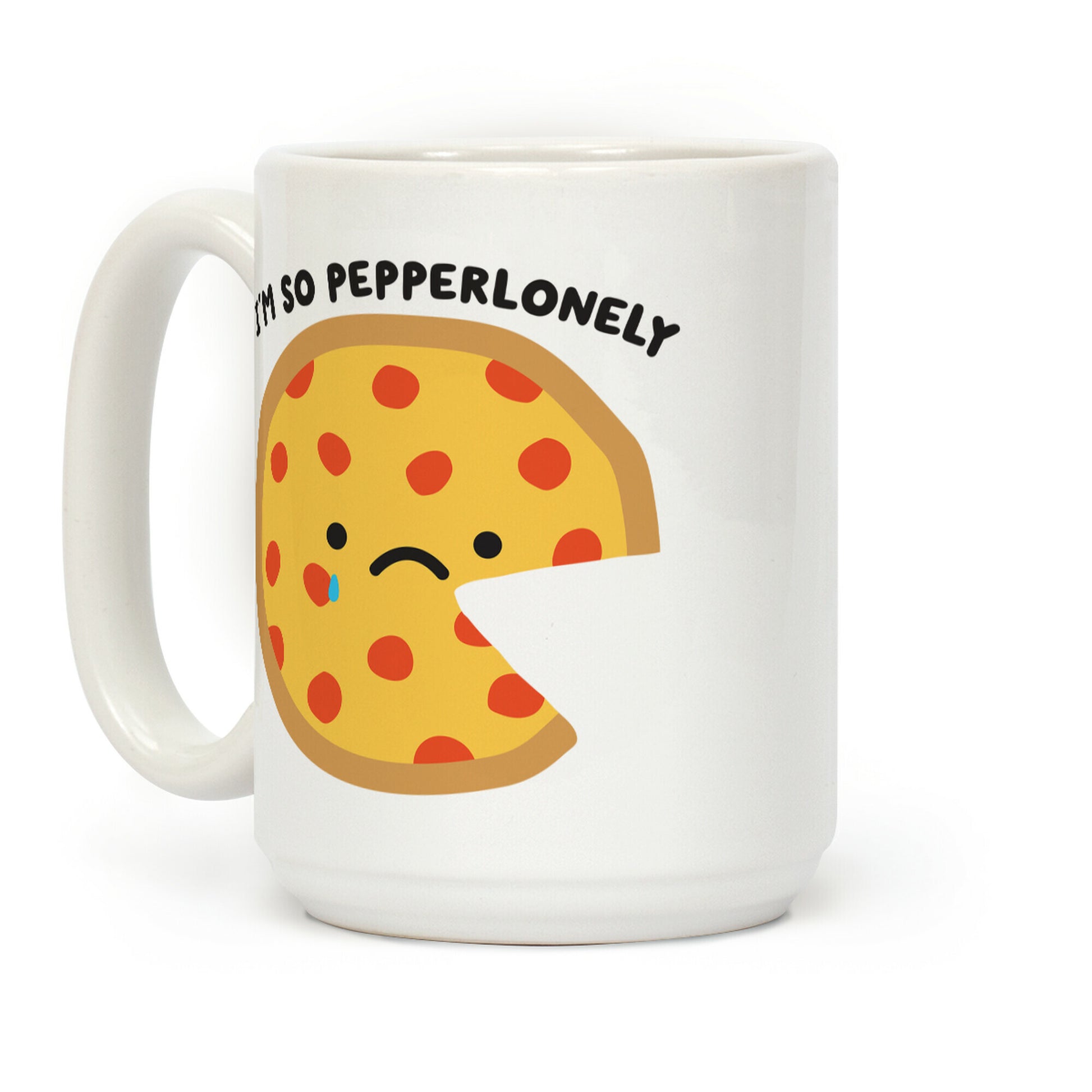 Pepperlonely Pizza Coffee Mug