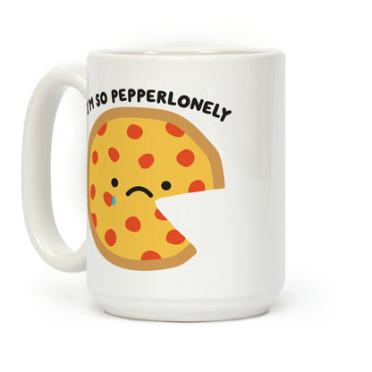 Pepperlonely Pizza Coffee Mug