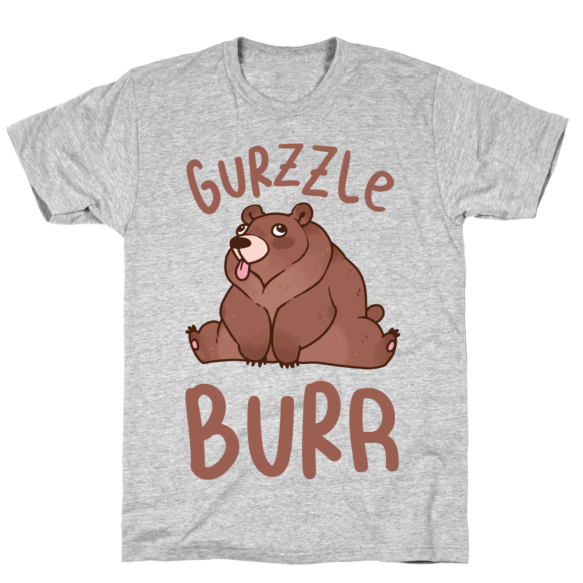 Gurzzle Burr derpy grizzly bear T-Shirt