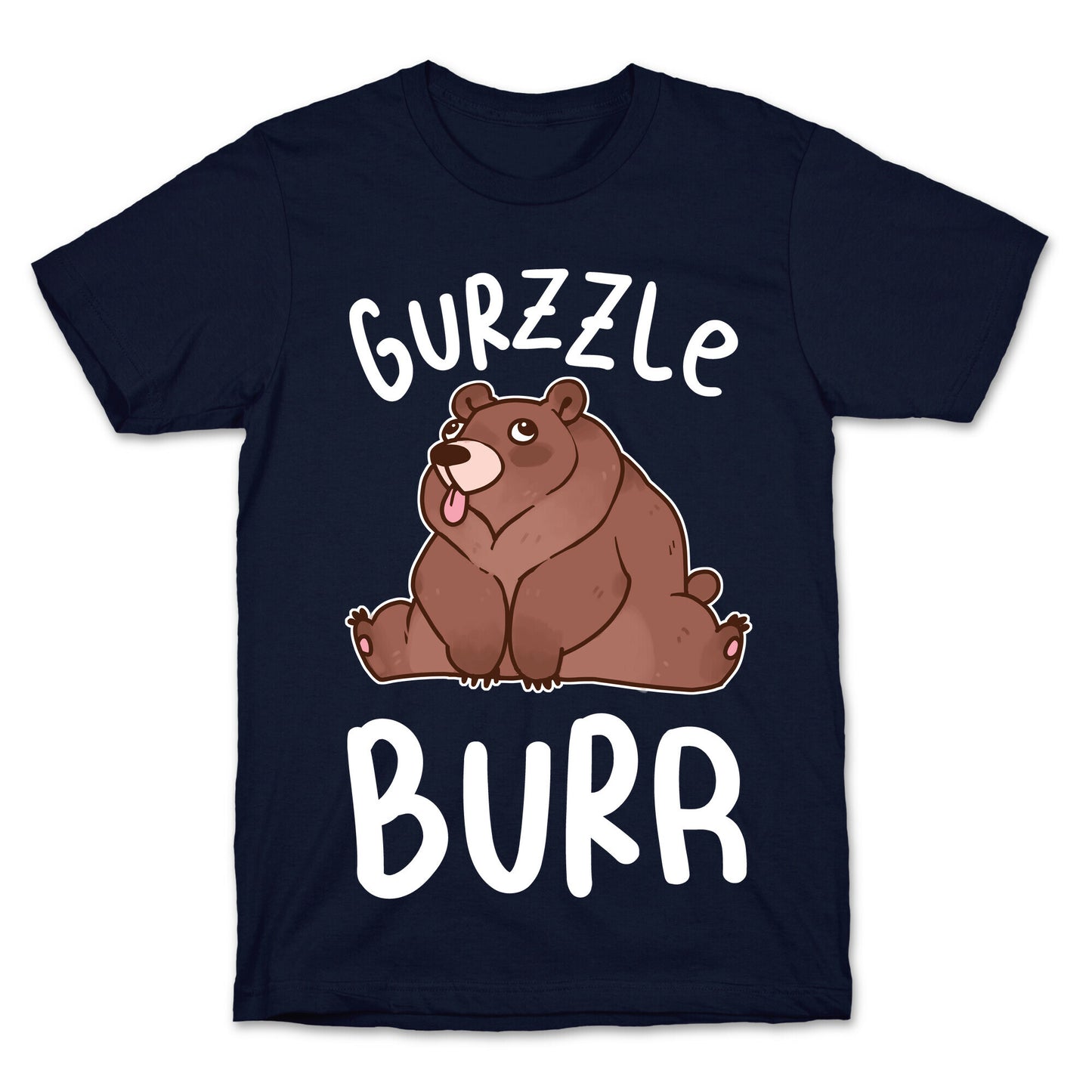 Gurzzle Burr derpy grizzly bear T-Shirt