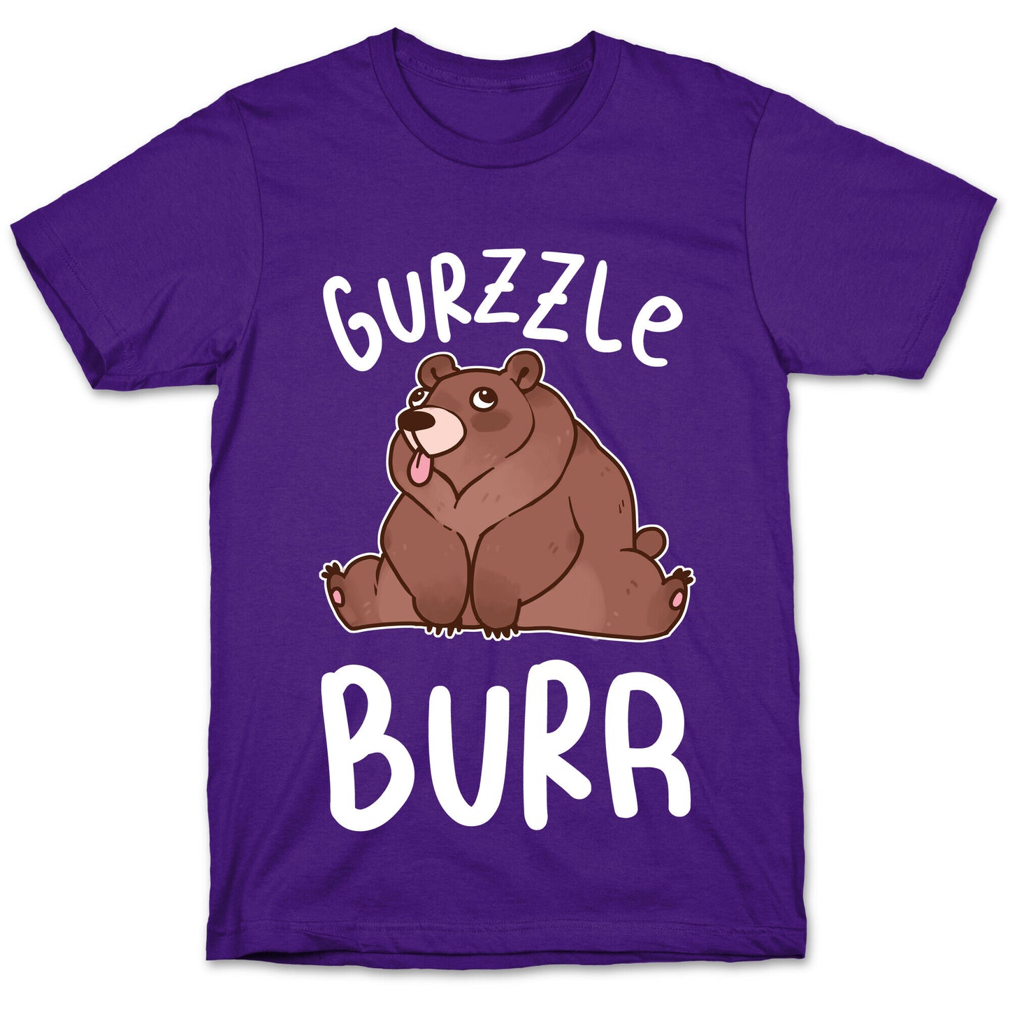 Gurzzle Burr derpy grizzly bear T-Shirt