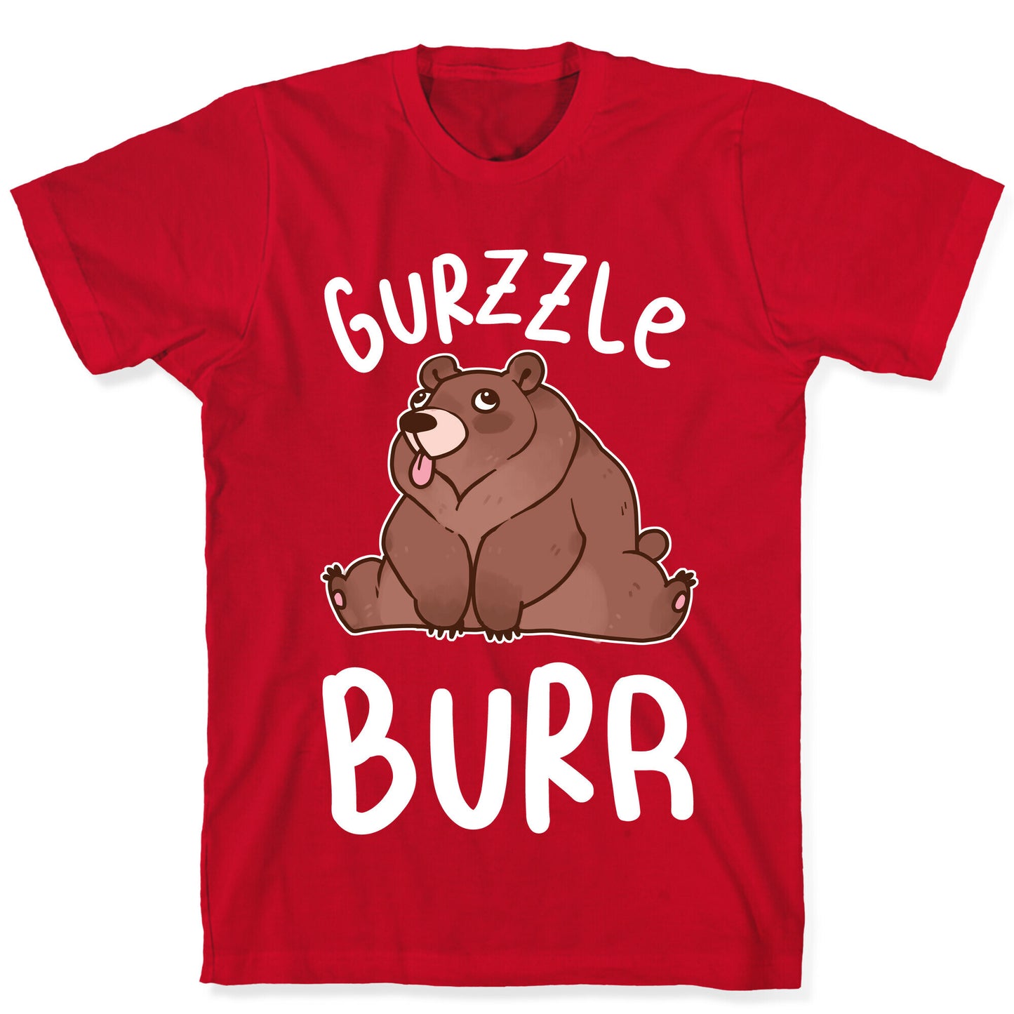 Gurzzle Burr derpy grizzly bear T-Shirt