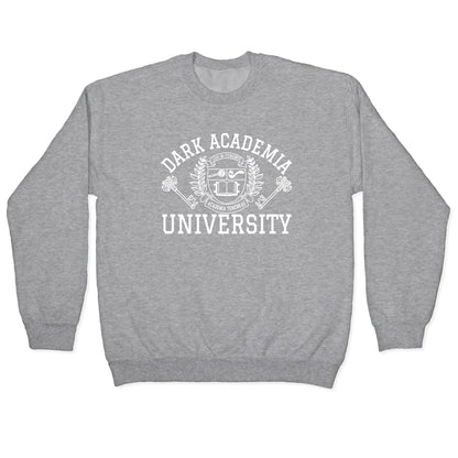 Dark Academia University Crewneck Sweatshirt