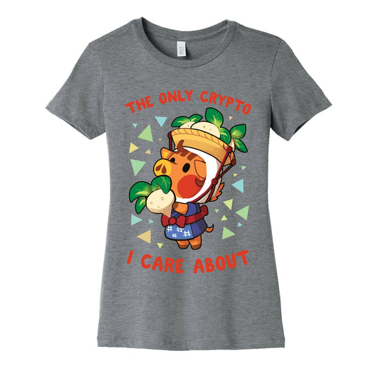 The Only Crypto I Care About Women's Cotton Tee