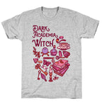Dark Academia Witch Pattern T-Shirt
