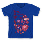Dark Academia Witch Pattern T-Shirt
