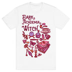 Dark Academia Witch Pattern T-Shirt