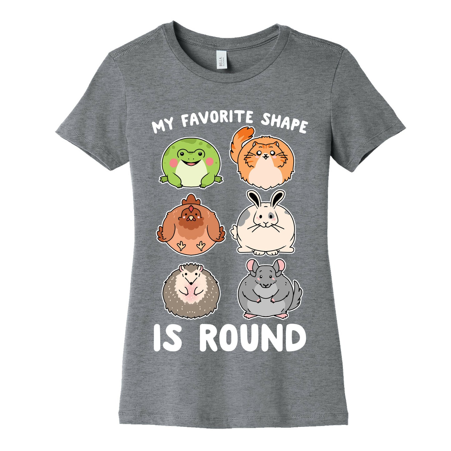 My Favorite Shape Is Round Women's Cotton Tee