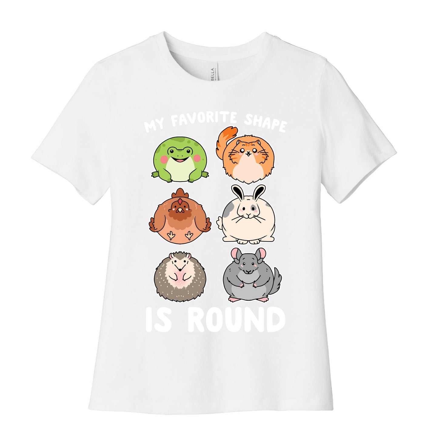 My Favorite Shape Is Round Women's Cotton Tee