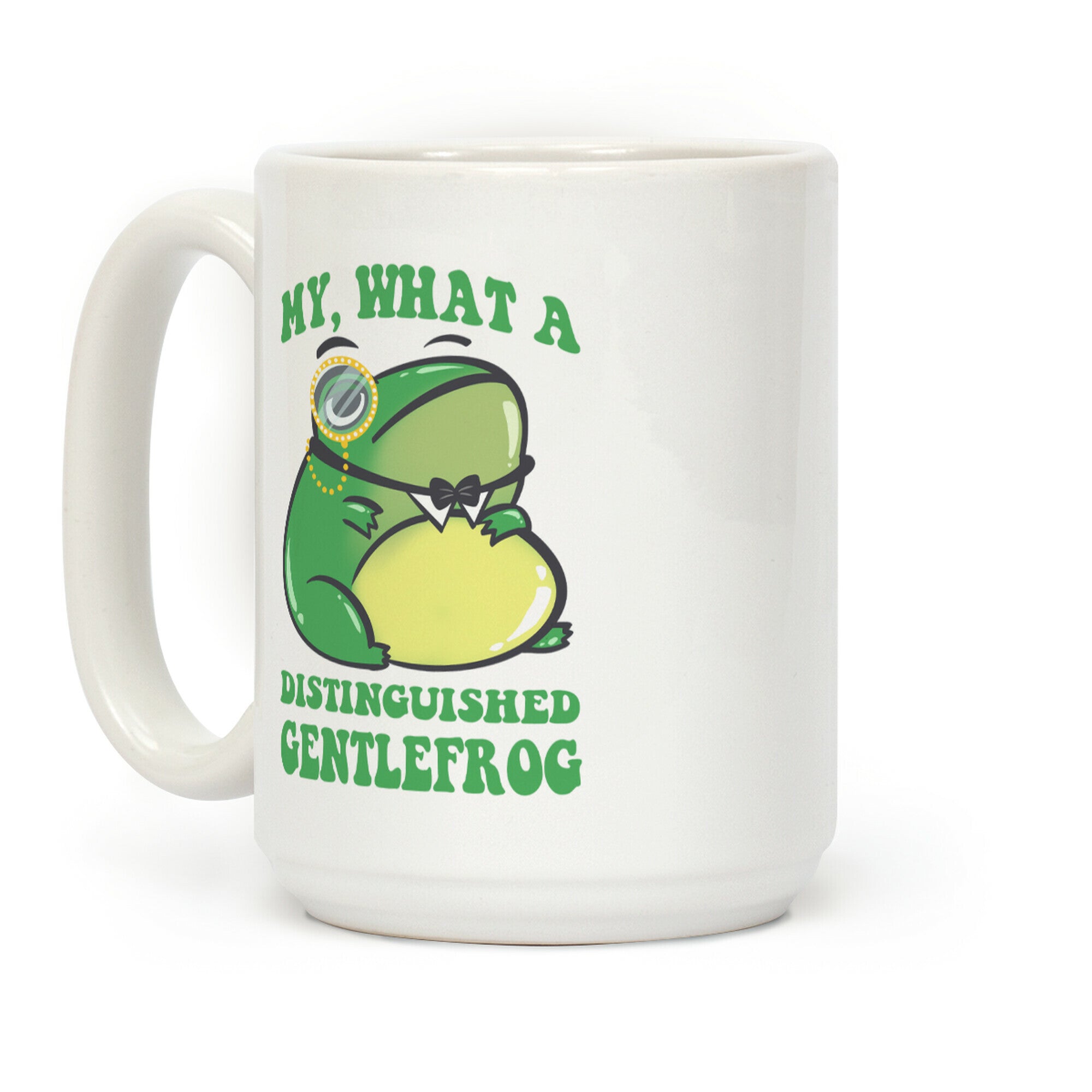 My, What A Distinguished Gentlefrog Coffee Mug