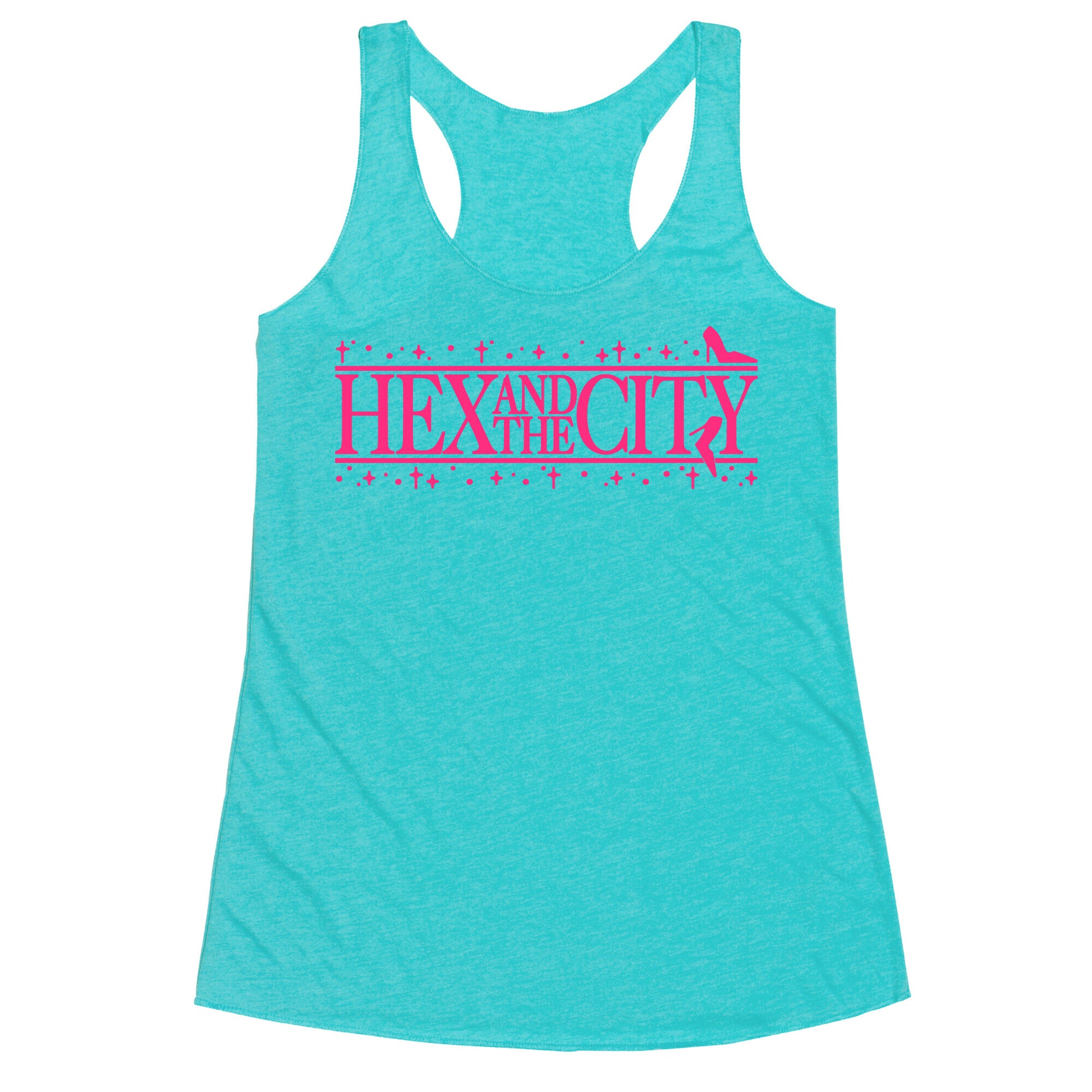 Hex and The City Parody Racerback Tank