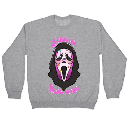 Scream For Me Crewneck Sweatshirt