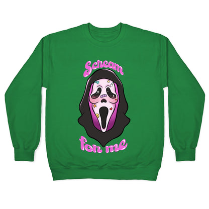 Scream For Me Crewneck Sweatshirt