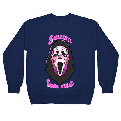 Scream For Me Crewneck Sweatshirt