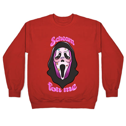 Scream For Me Crewneck Sweatshirt