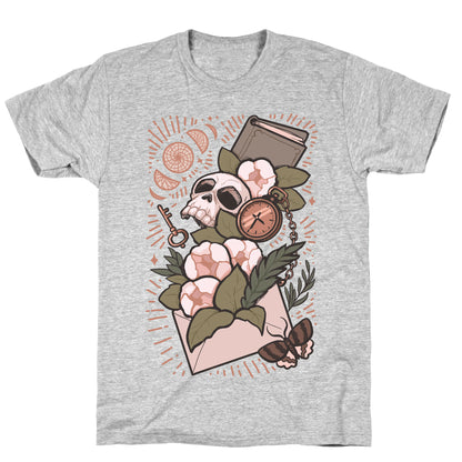 Dark Academia Letter T-Shirt