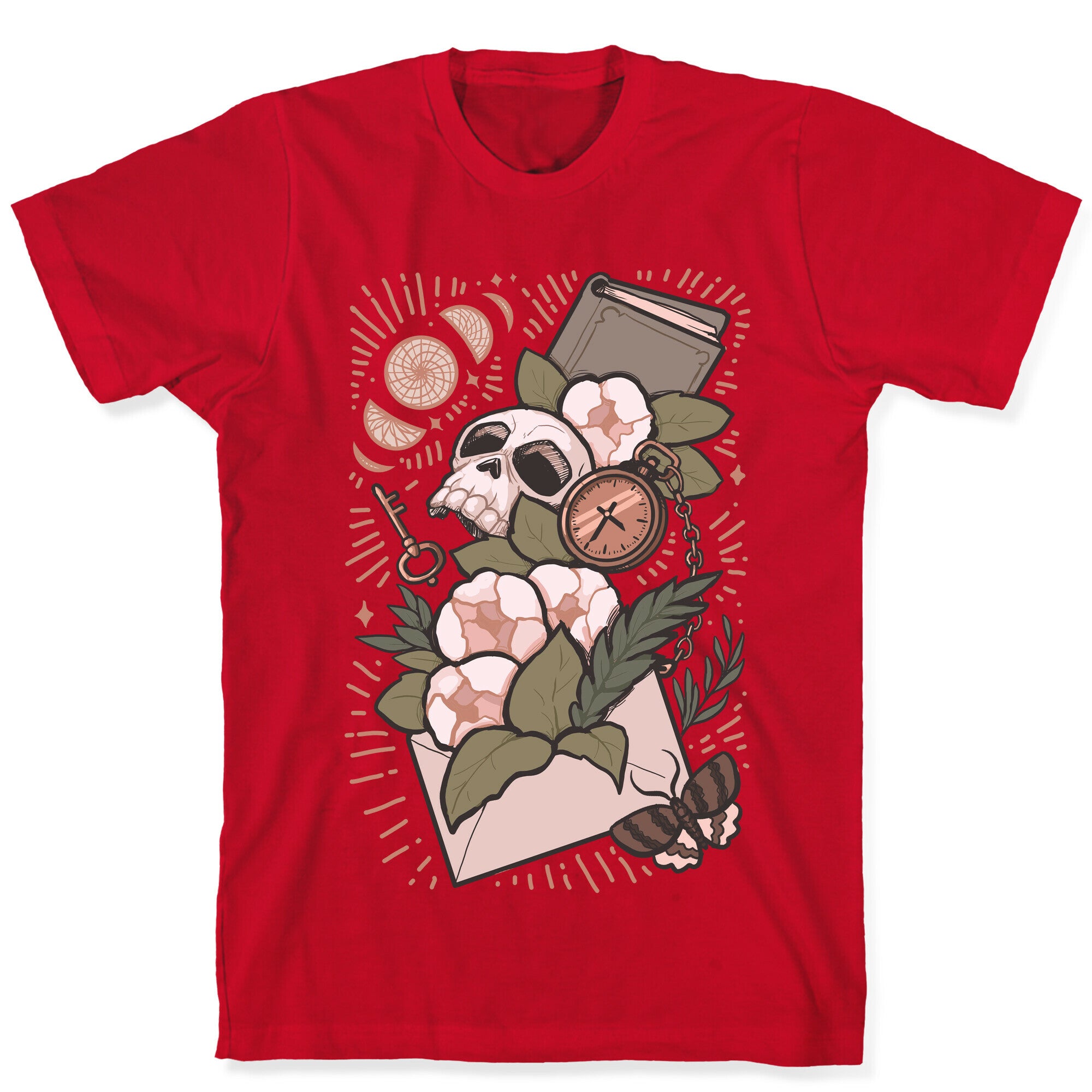 Dark Academia Letter T-Shirt