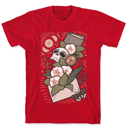 Dark Academia Letter T-Shirt