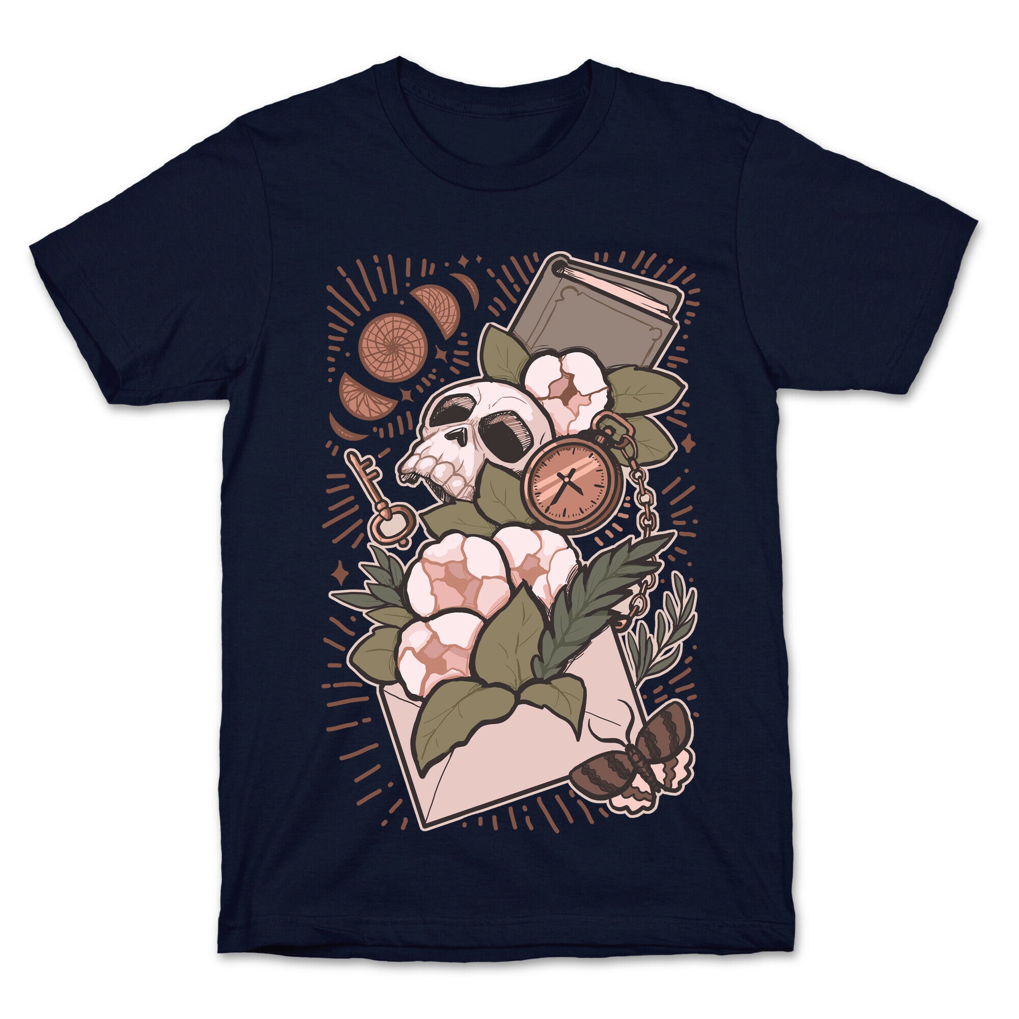 Dark Academia Letter T-Shirt