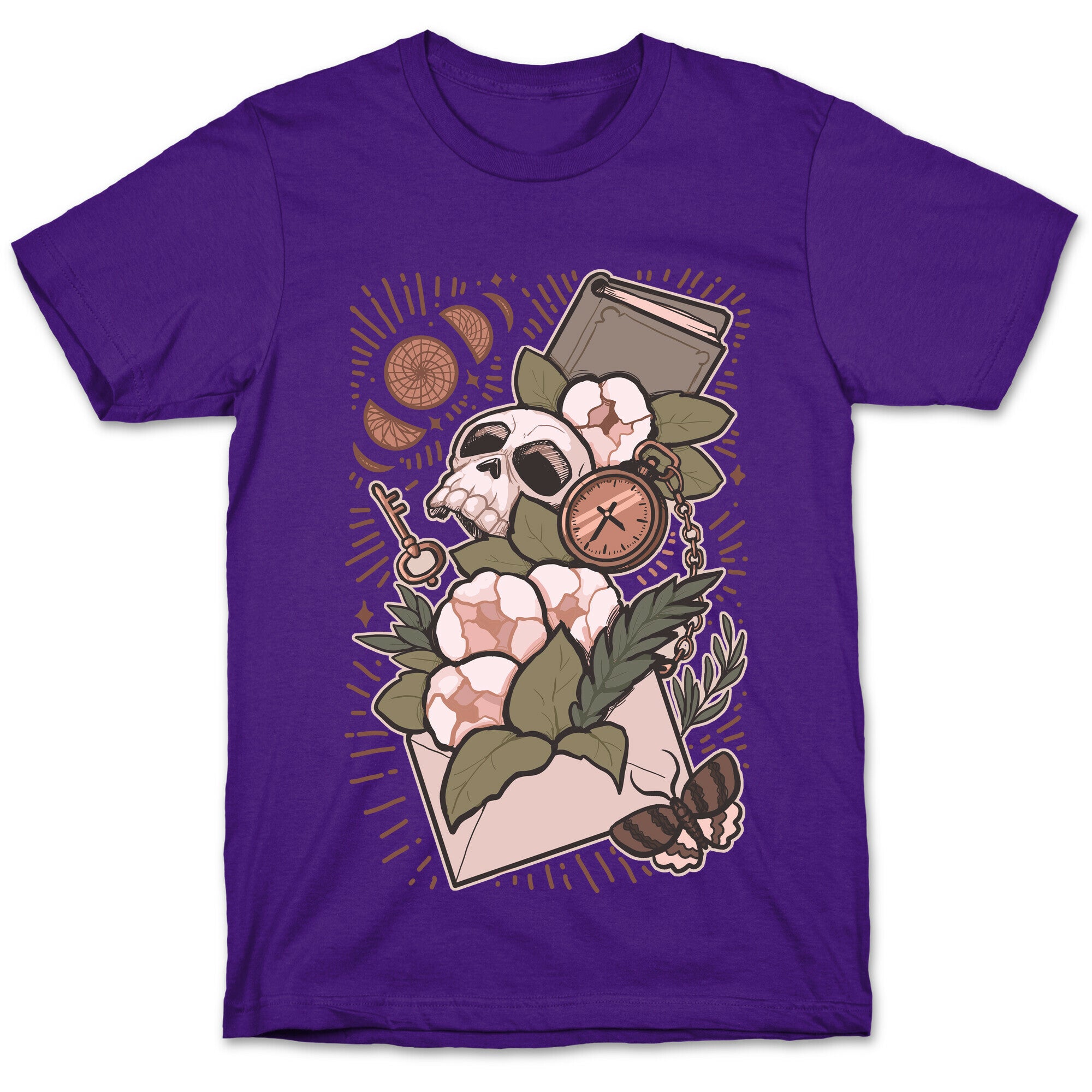 Dark Academia Letter T-Shirt