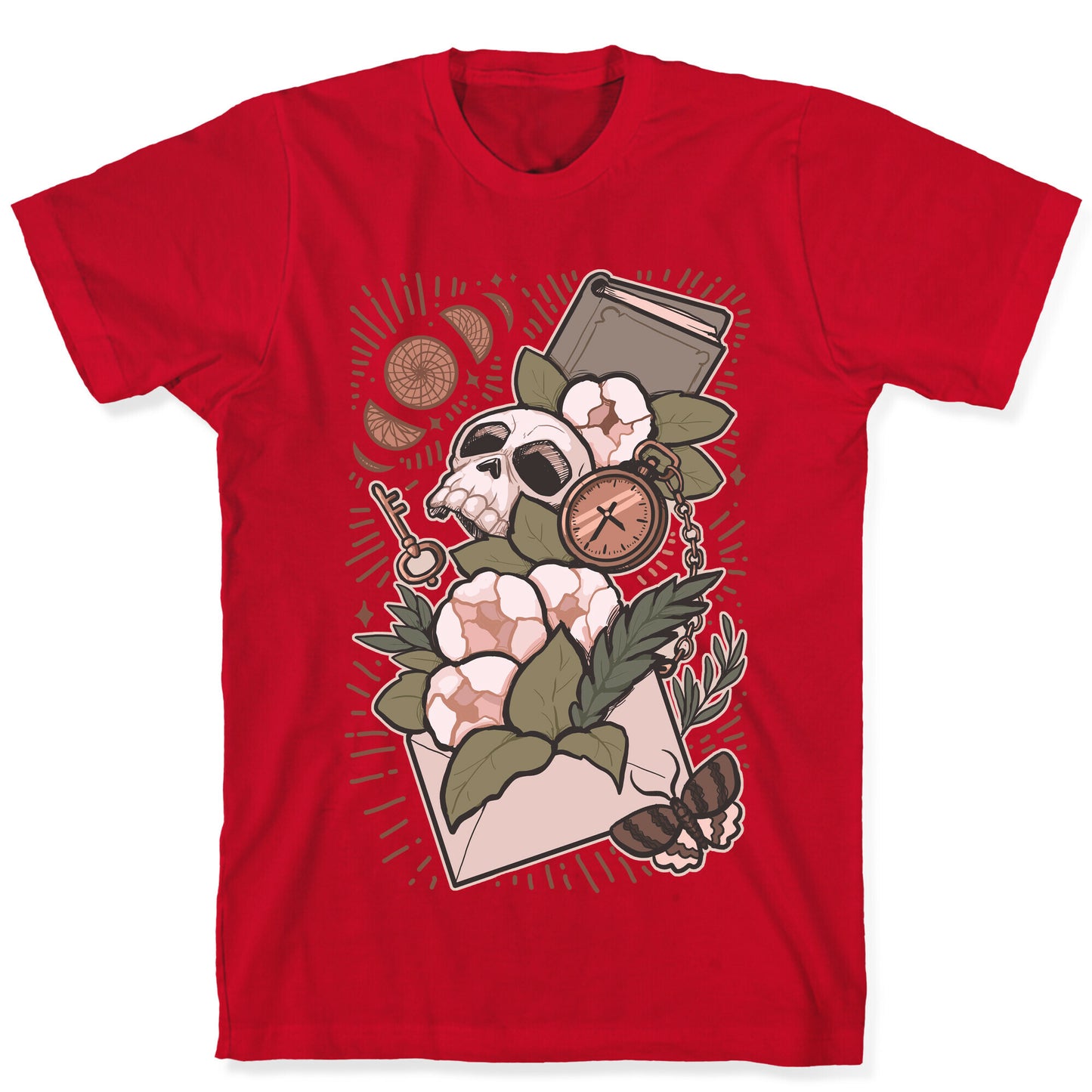 Dark Academia Letter T-Shirt