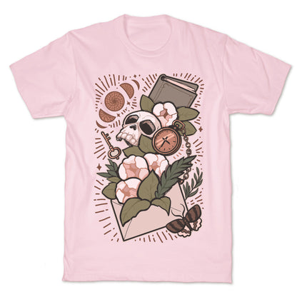 Dark Academia Letter T-Shirt