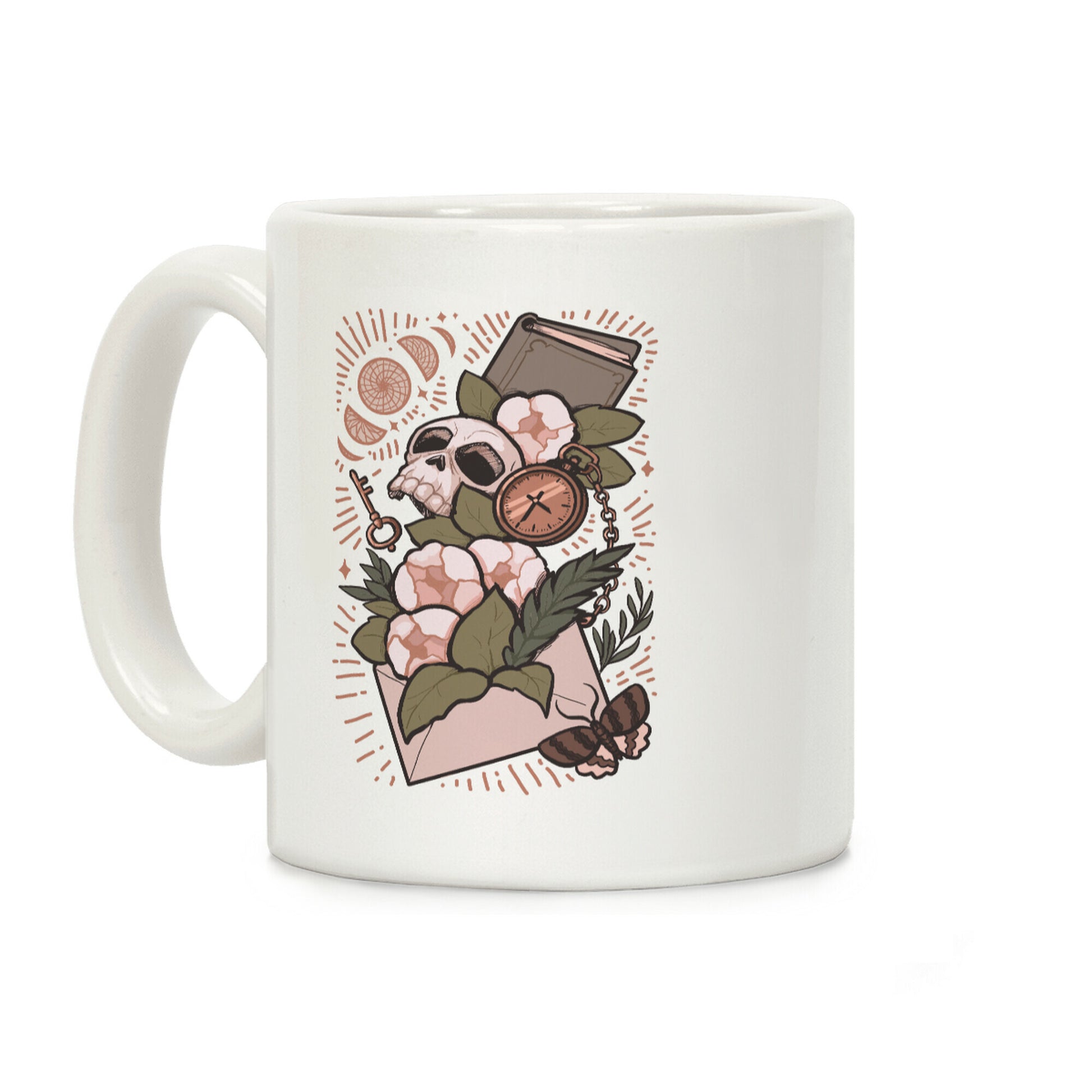 Dark Academia Letter Coffee Mug