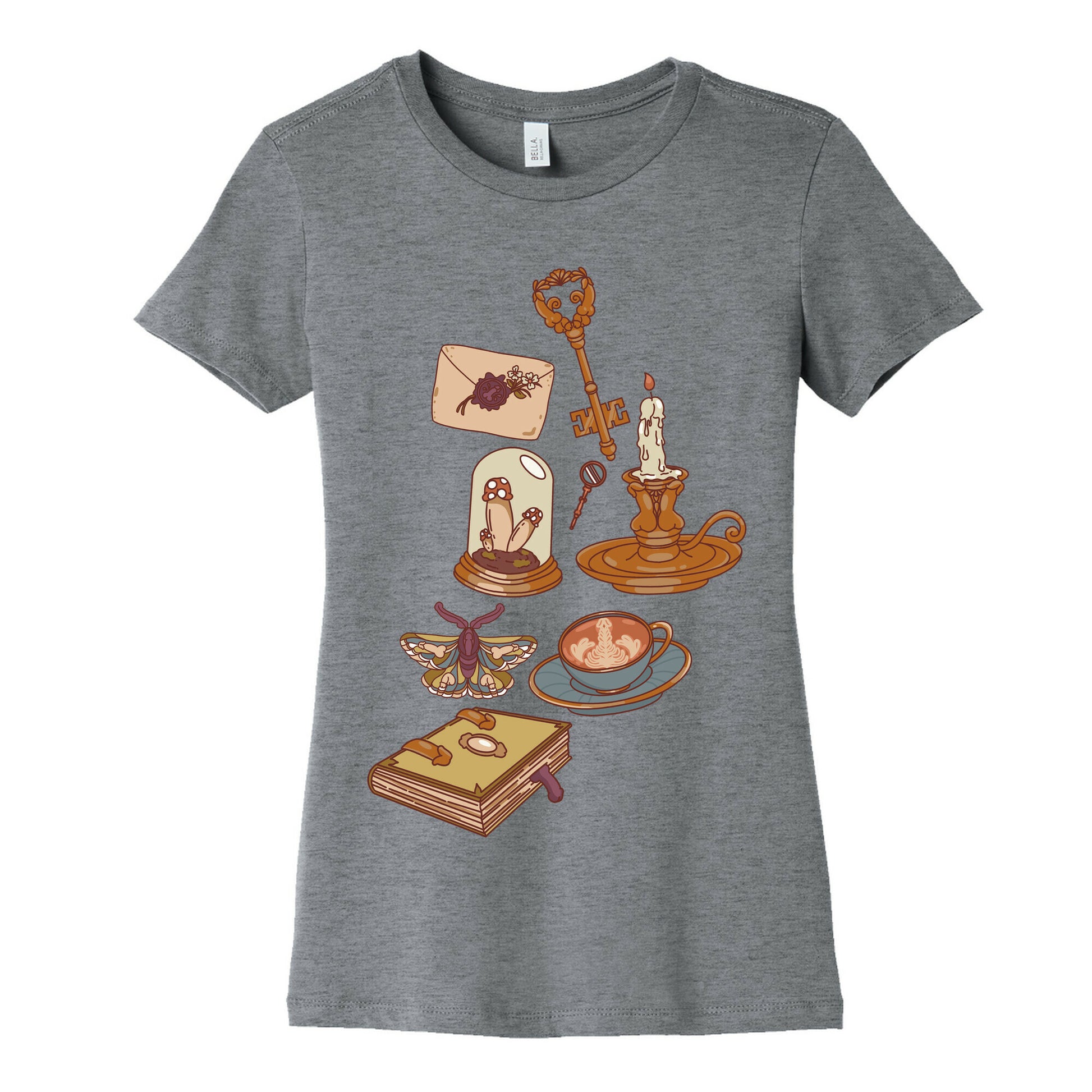 Dick Academia Pattern Women's Cotton Tee