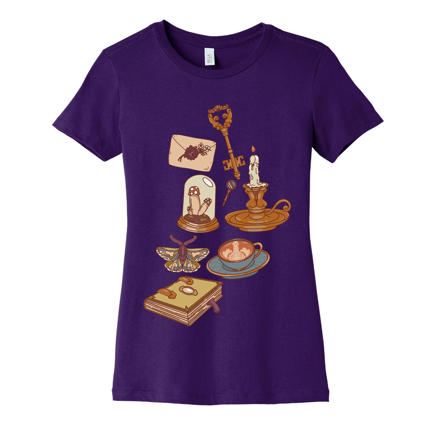 Dick Academia Pattern Women's Cotton Tee