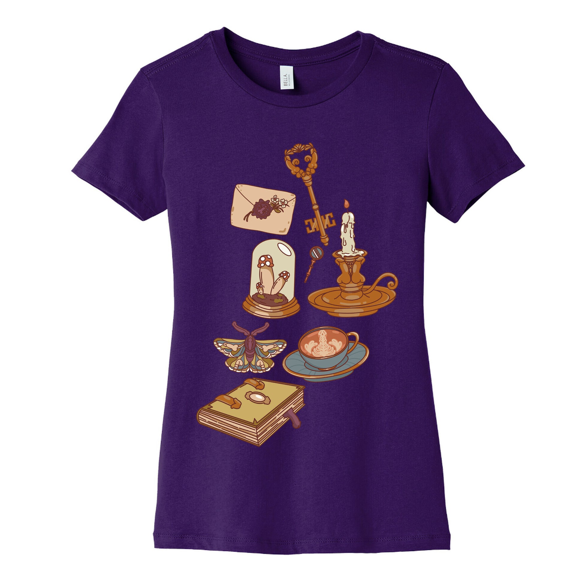Dick Academia Pattern Women's Cotton Tee
