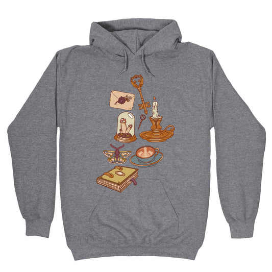 Dick Academia Pattern Hoodie