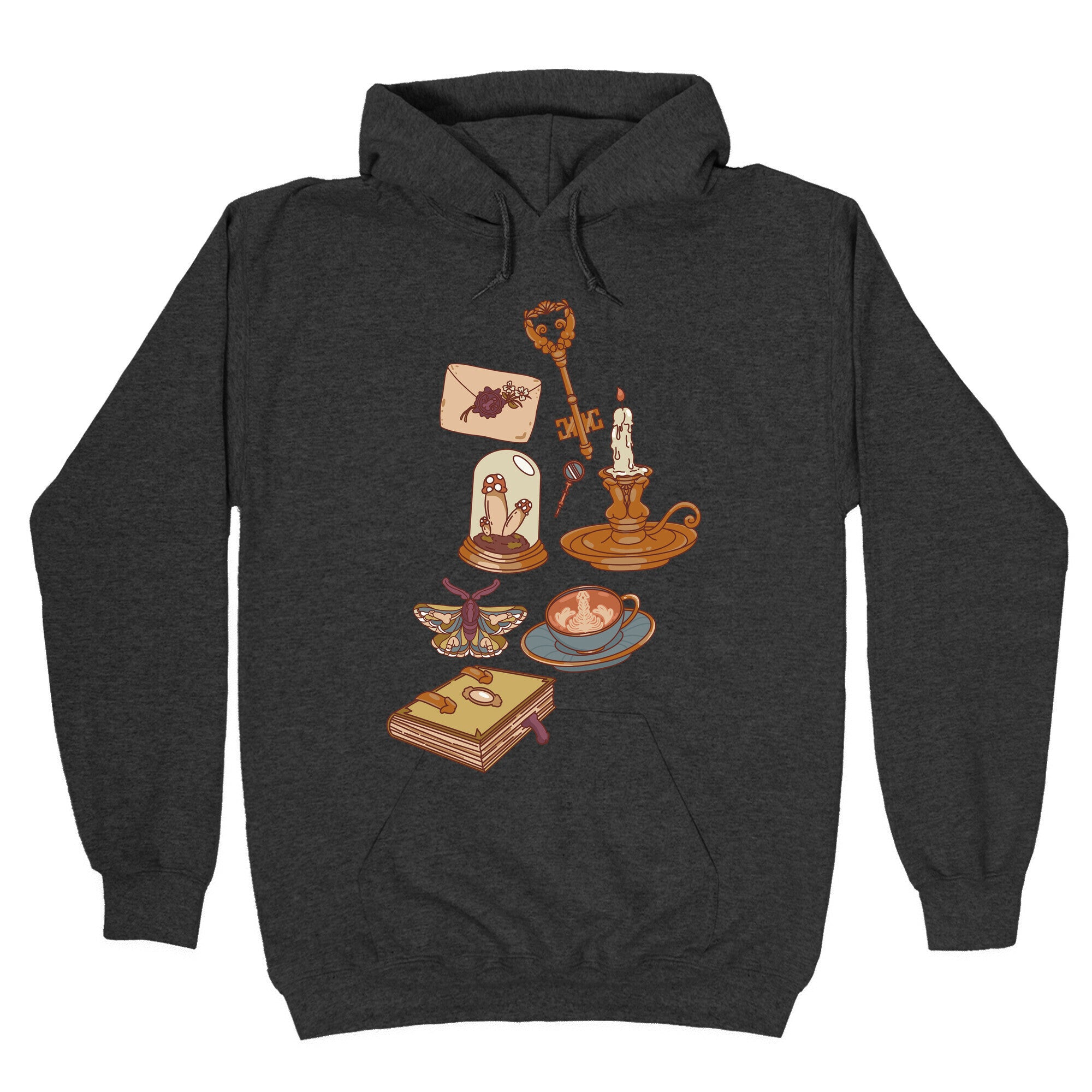 Dick Academia Pattern Hoodie
