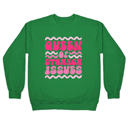 Queen of Stomach Issues Crewneck Sweatshirt