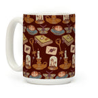 Dick Academia Pattern Coffee Mug