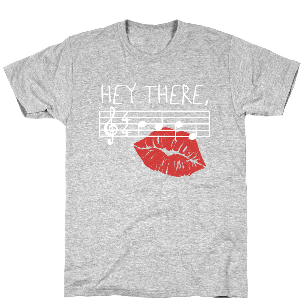 Hey There Babe Music Pun T-Shirt