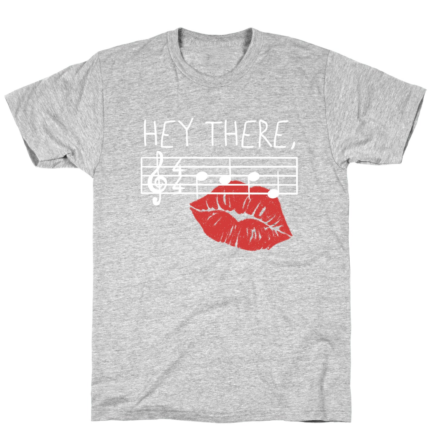 Hey There Babe Music Pun T-Shirt