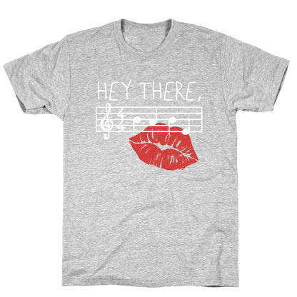 Hey There Babe Music Pun T-Shirt
