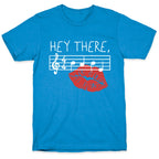 Hey There Babe Music Pun T-Shirt