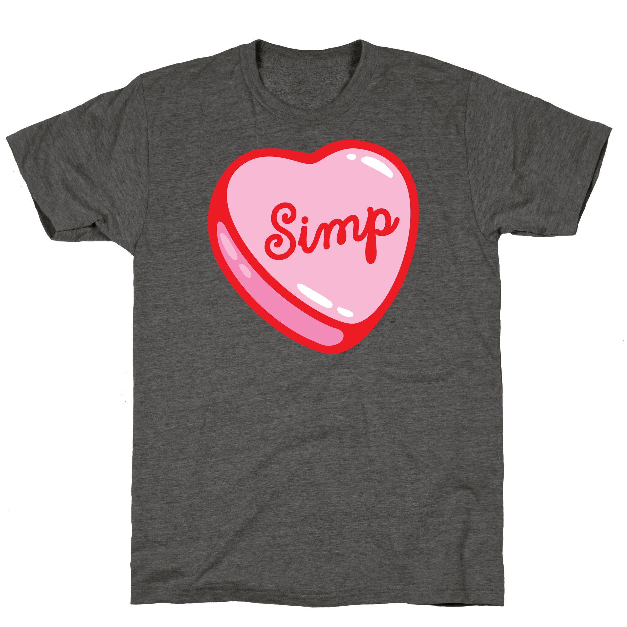 Simp Candy Heart Unisex Triblend Tee