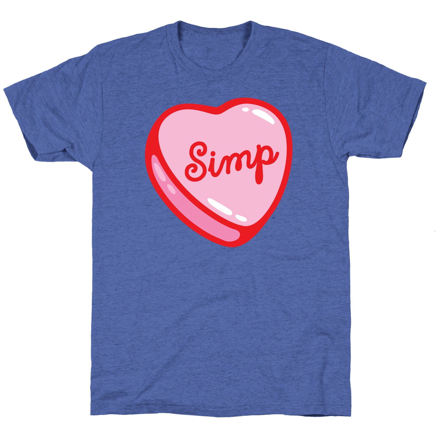 Simp Candy Heart Unisex Triblend Tee