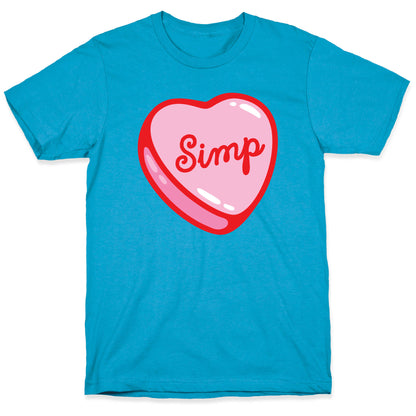 Simp Candy Heart Unisex Triblend Tee