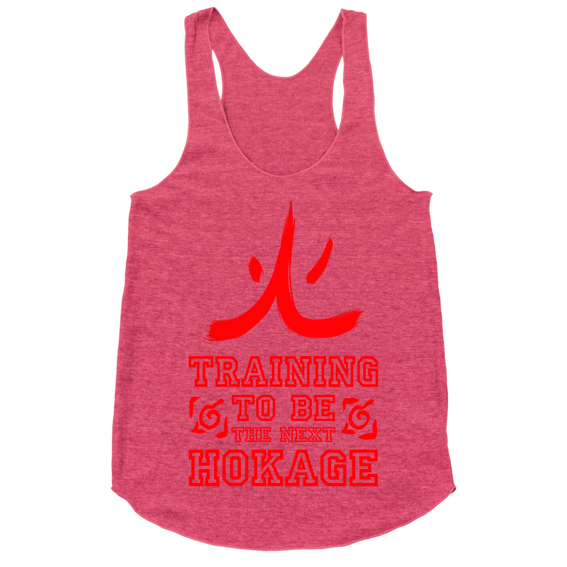Training to be the Next Hokage Racerback Tank