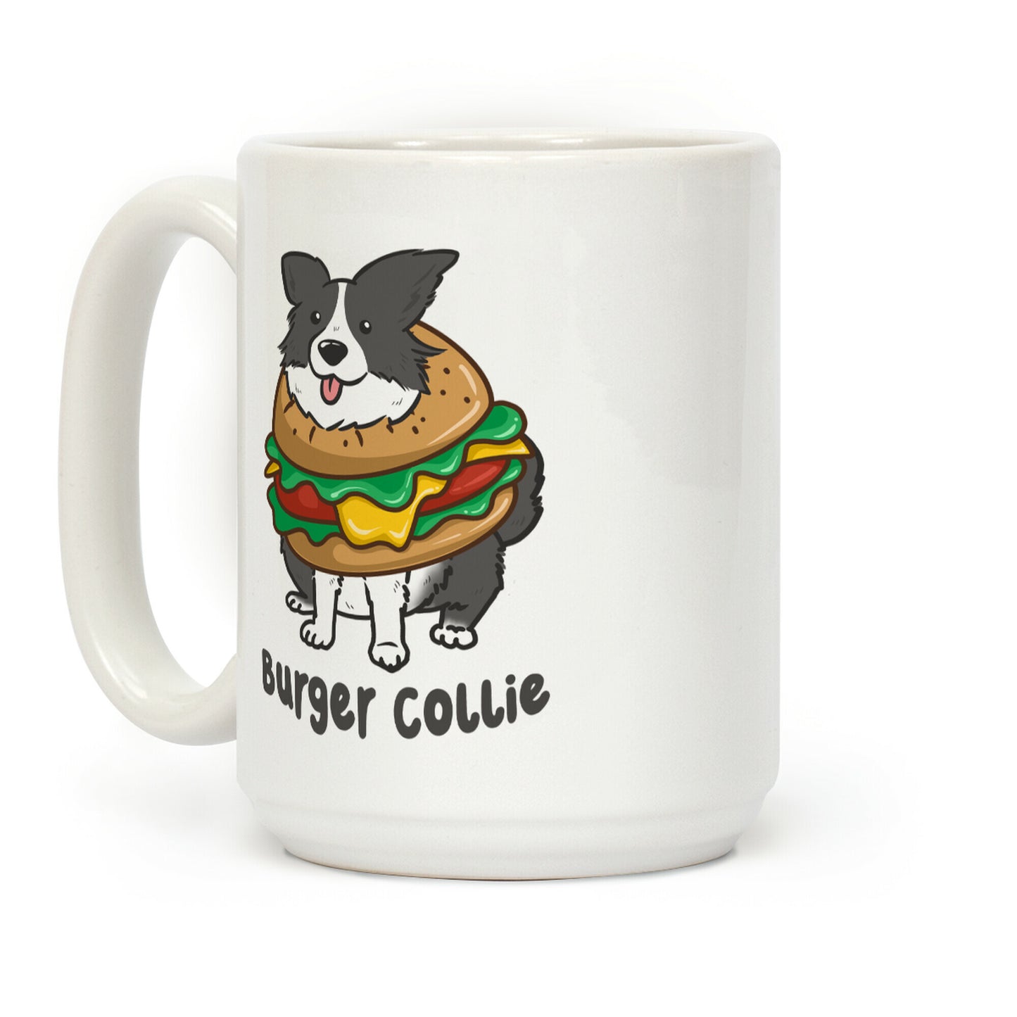 Burger Collie Coffee Mug