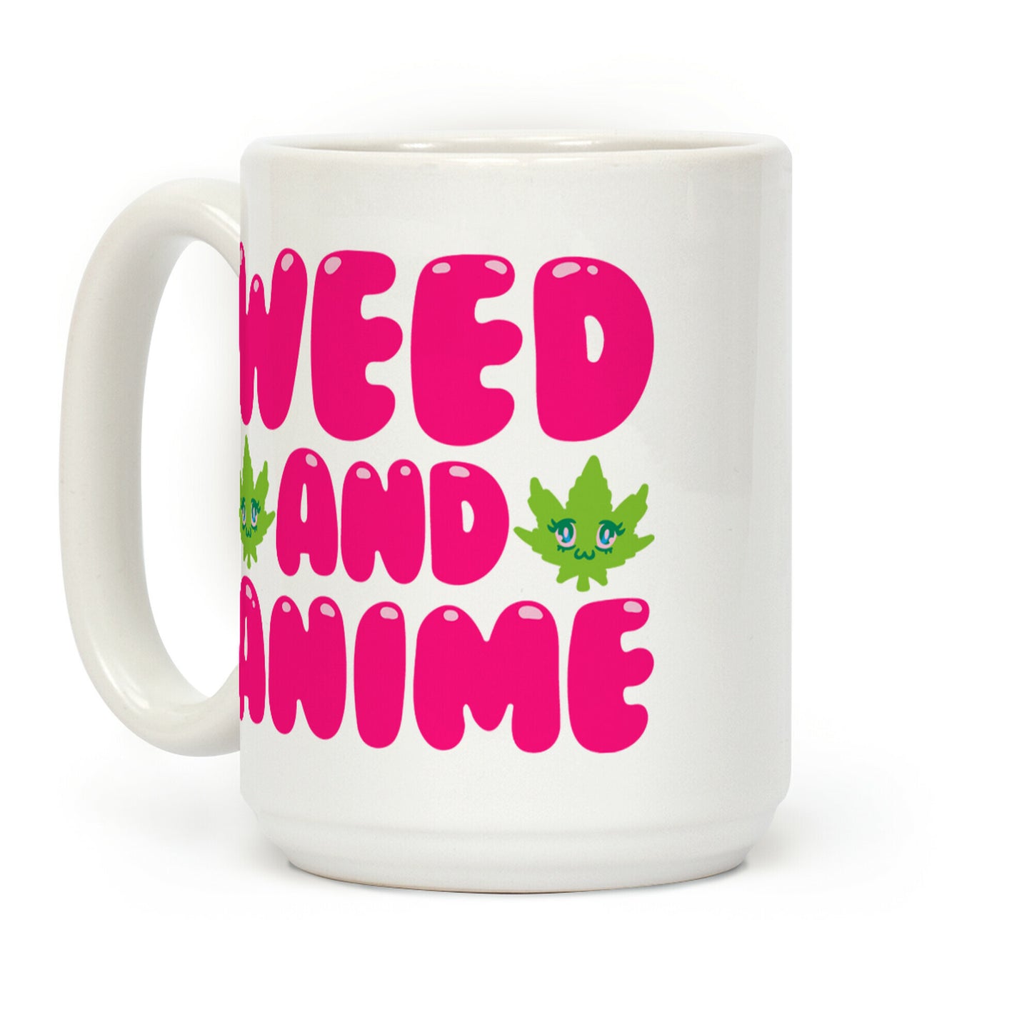 Weed And Anime Coffee Mug