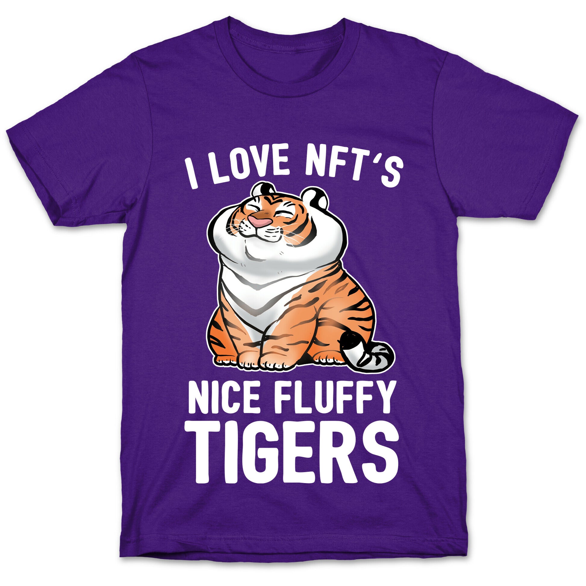 I Love NFT's (Nice Fluffy Tigers) T-Shirt