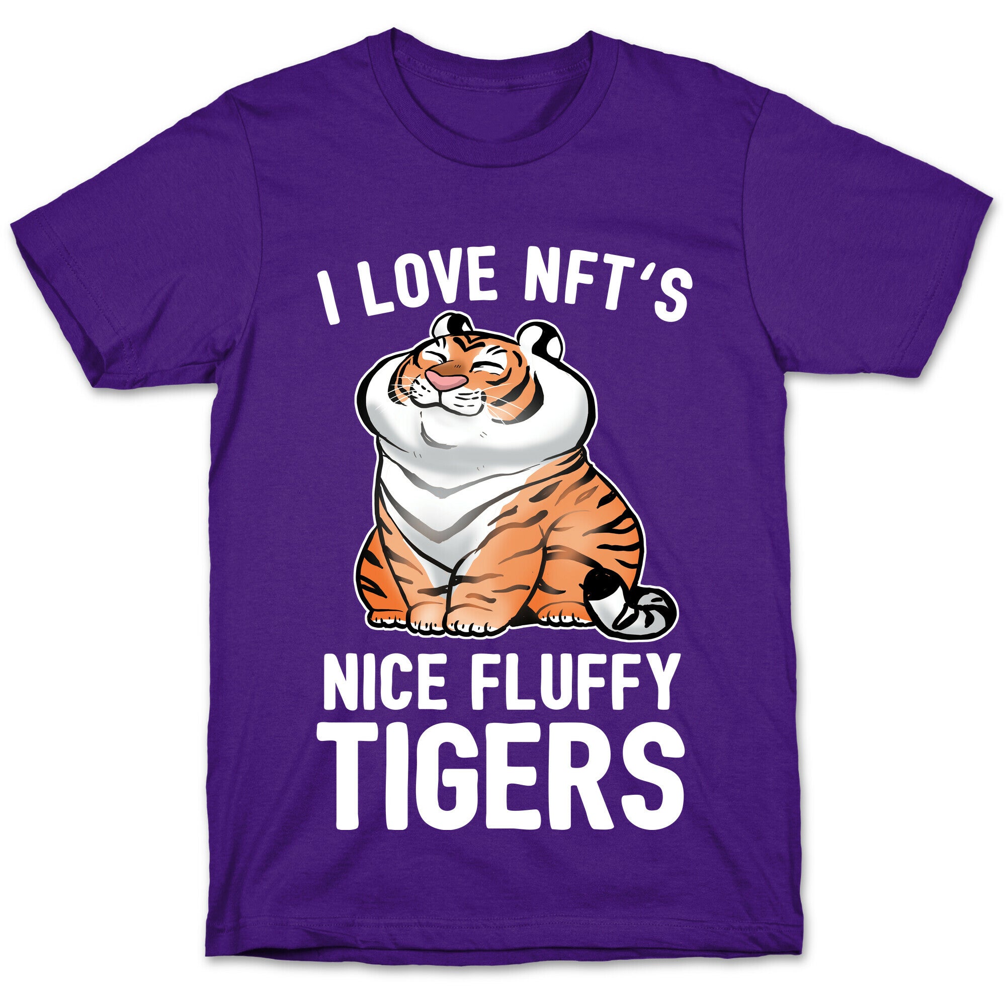 I Love NFT's (Nice Fluffy Tigers) T-Shirt