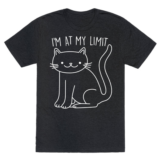 I'm At My Limit Kitten Unisex Triblend Tee