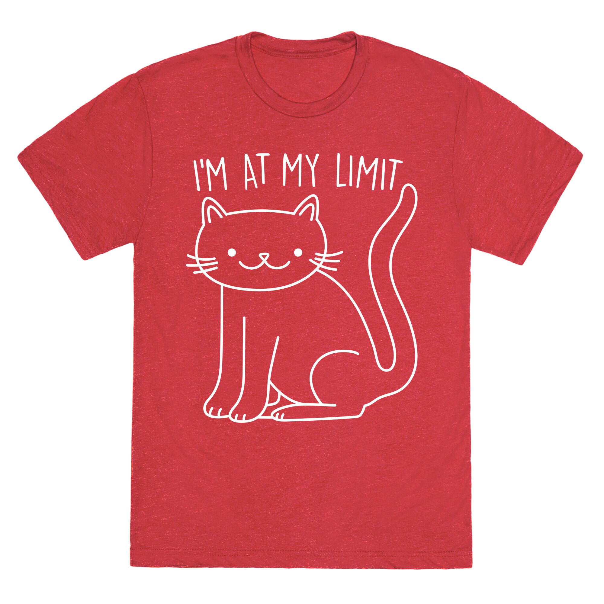 I'm At My Limit Kitten Unisex Triblend Tee