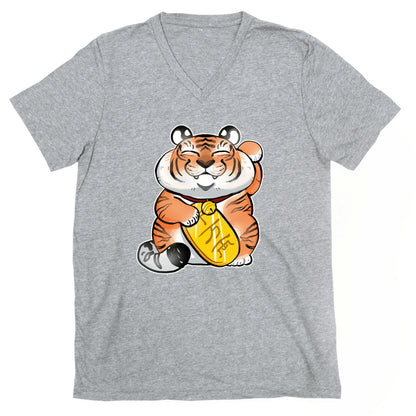 Lucky Tiger V-Neck